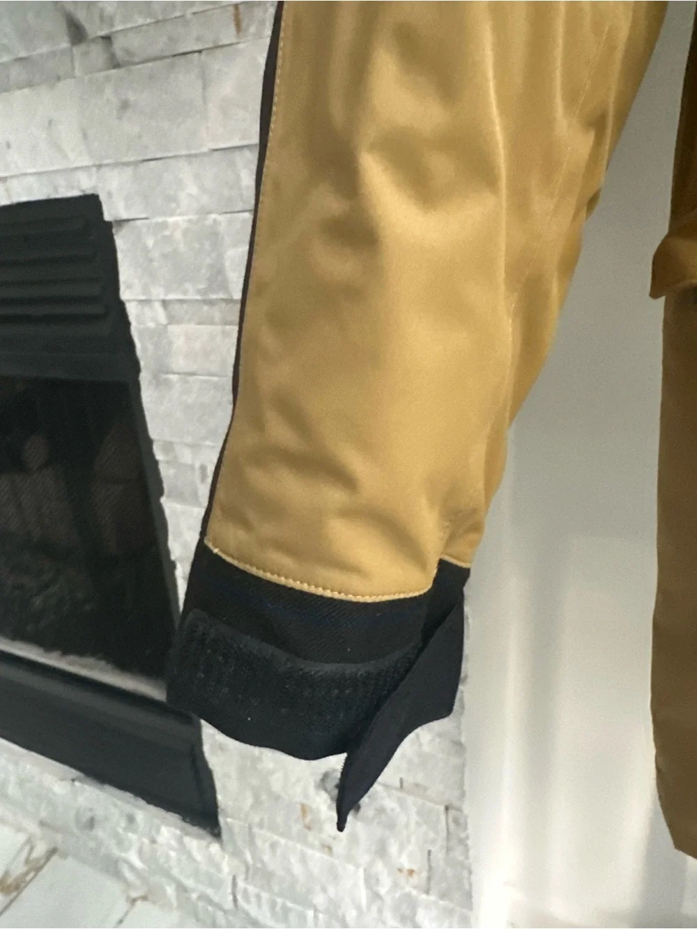 The North Face Men’s Tan and Black Insulated Parka